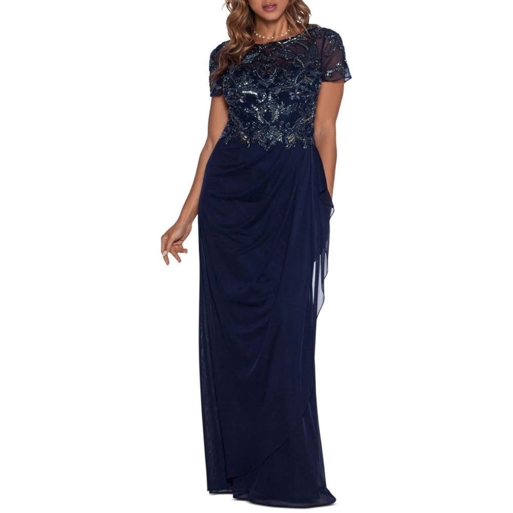 Xscape Beaded Dress